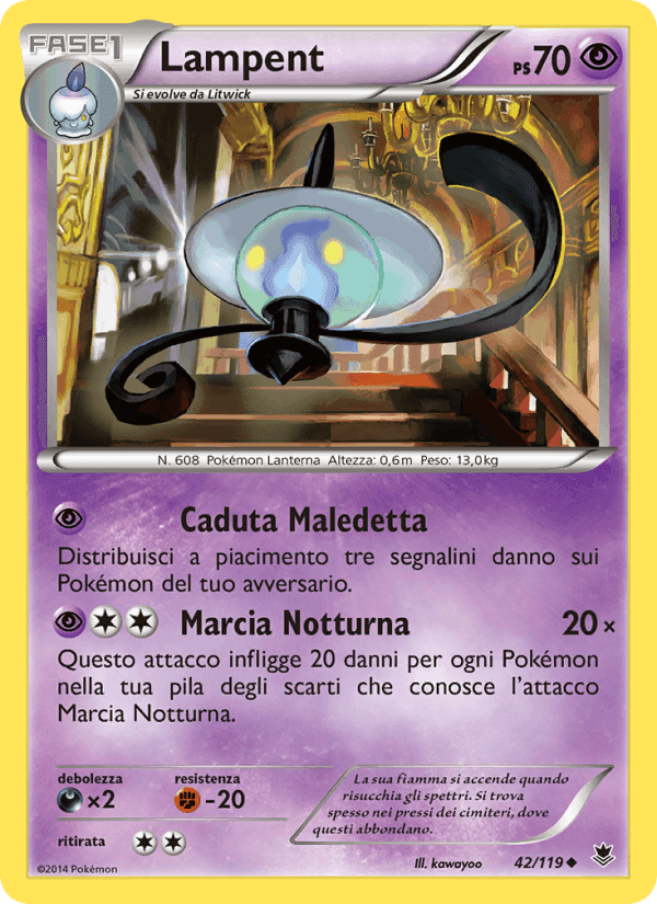 Lampent, carte 42 de Forze Spettrali