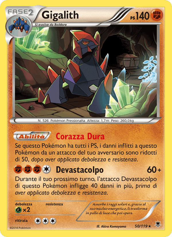 Gigalith, carta 50 di Forze Spettrali