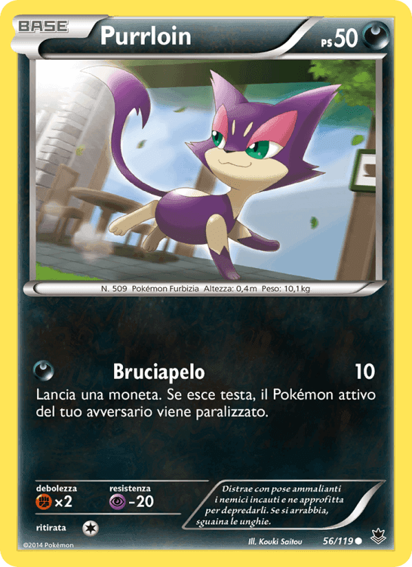 Purrloin, carta 56 di Forze Spettrali