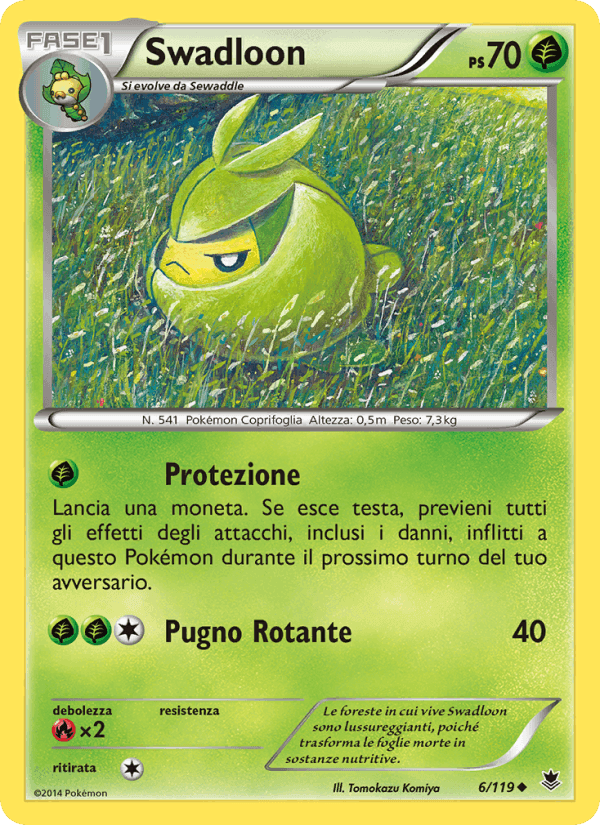 Swadloon, carta 6 di Forze Spettrali