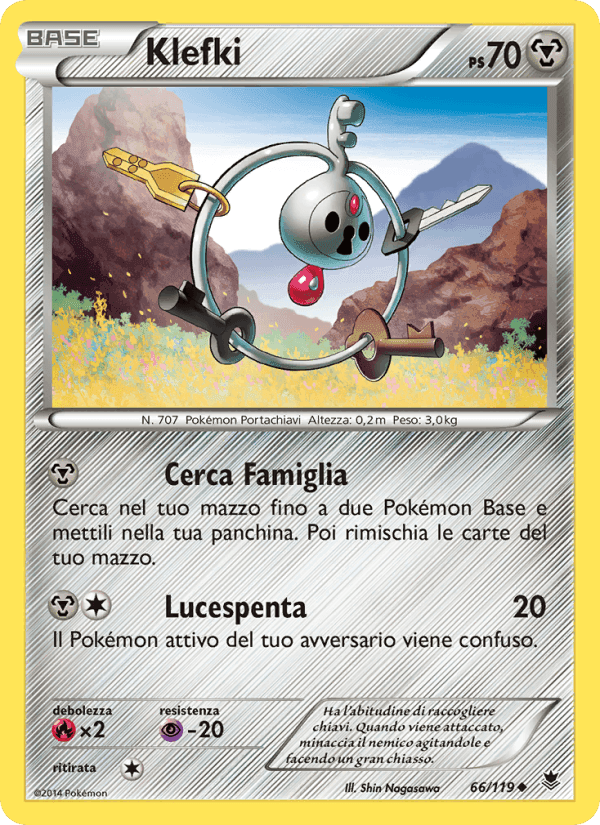 Klefki, carta 66 di Forze Spettrali