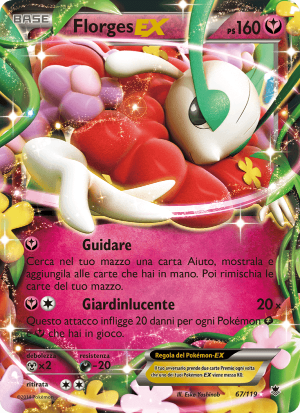 Florges EX, carta 67 di Forze Spettrali
