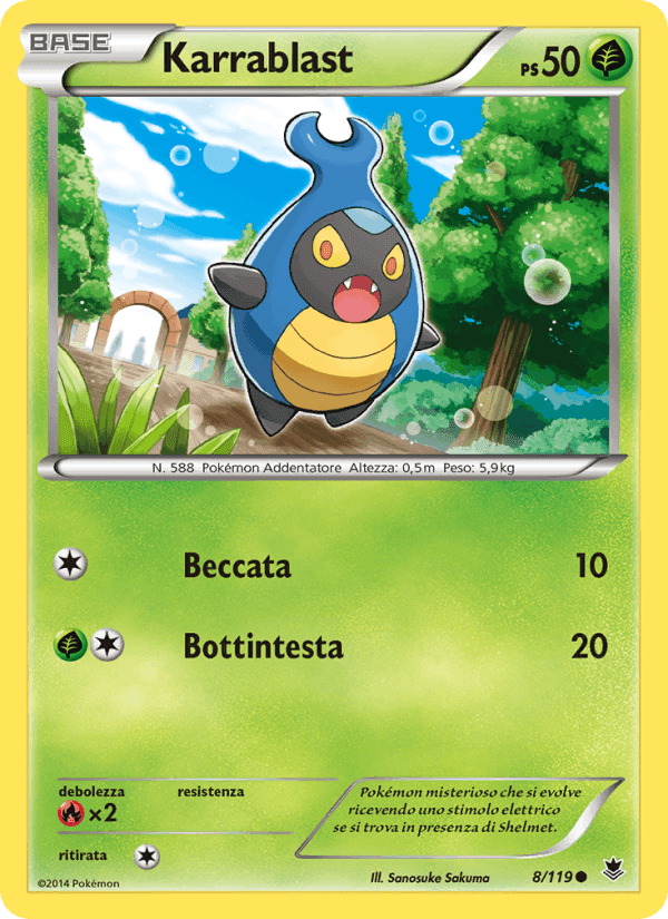 Karrablast, carta 8 di Forze Spettrali