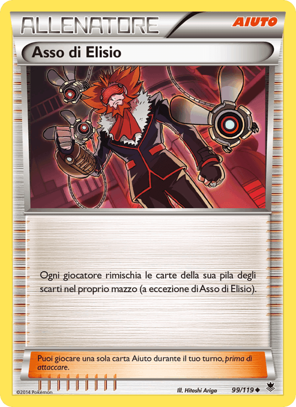 Asso di Elisio, carta 99 di Forze Spettrali