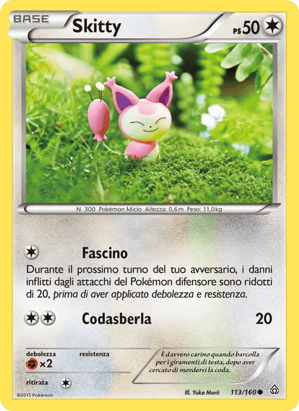 Skitty, carta 113 di Scontro Primordiale