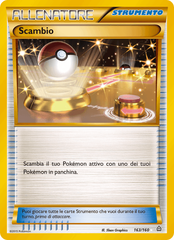 Scambio, card 163 from Scontro Primordiale