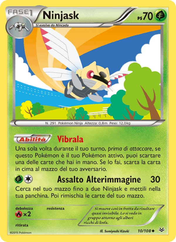 Furie Volanti の 10 番、Ninjask