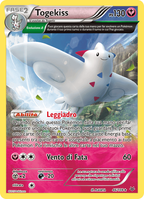 Togekiss, carta 46 di Furie Volanti
