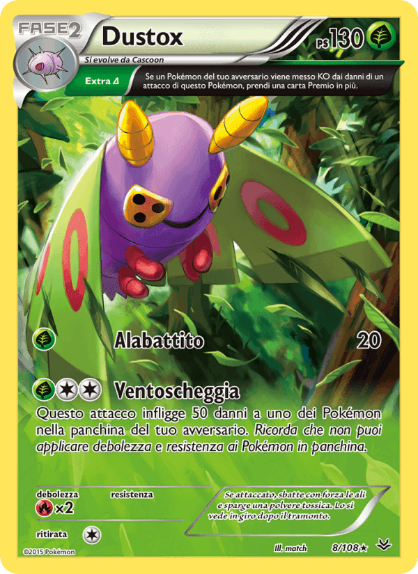 Dustox, carta 8 de Furie Volanti