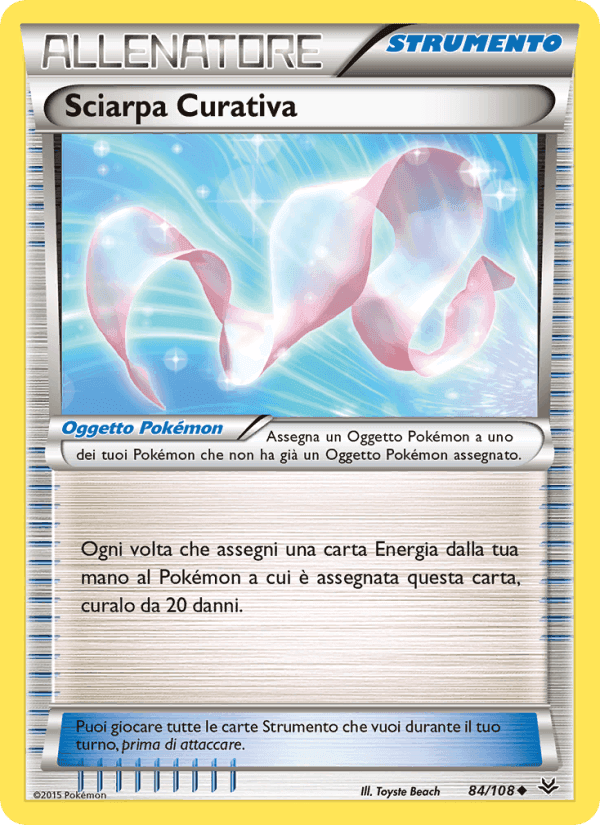 Sciarpa Curativa, carta 84 di Furie Volanti