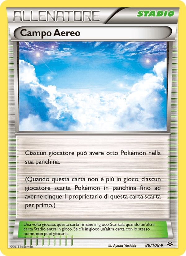 Campo Aereo, carta 89 di Furie Volanti