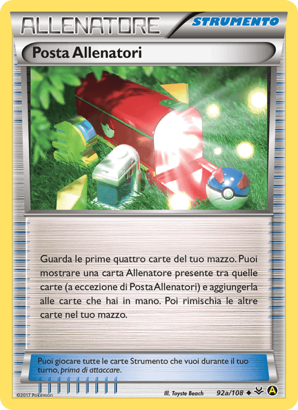 Furie Volanti の 92a 番、Posta Allenatori