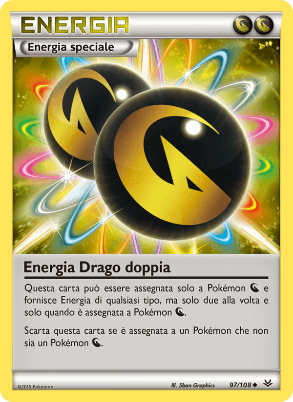 Energia Drago doppia, carta 97 di Furie Volanti