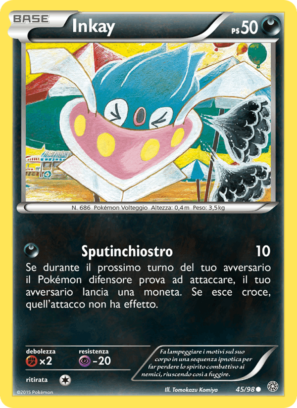 Inkay, carta 45 di Antiche Origini