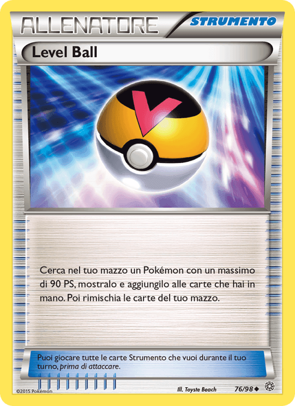 Level Ball, carta 76 di Antiche Origini