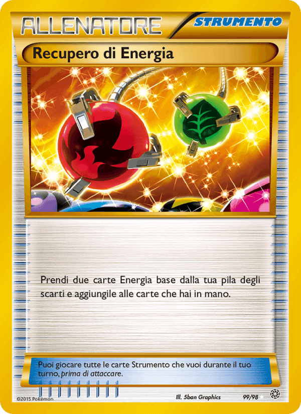 Recupero di Energia, card 99 from Antiche Origini