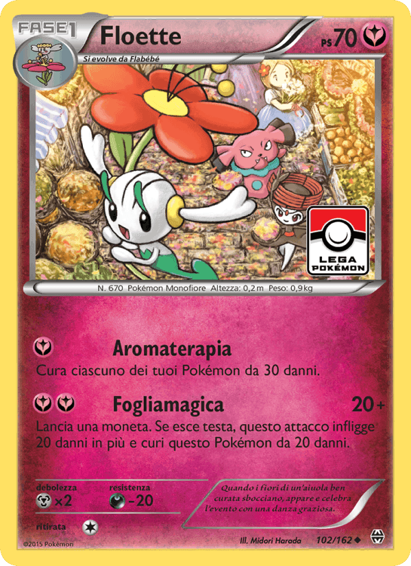 Floette, carta 102 di Turbo Blitz