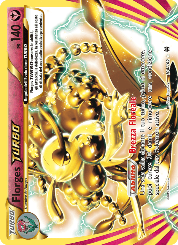 Florges TURBO, carta 104 di Turbo Blitz