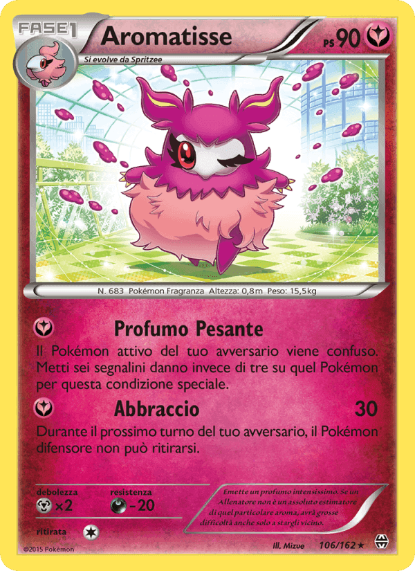 Aromatisse, carta 106 di Turbo Blitz
