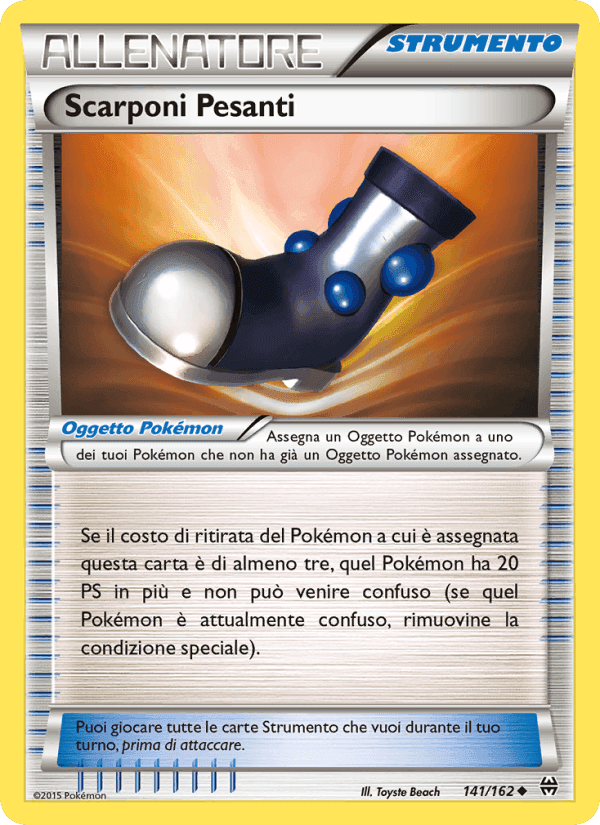 Scarponi Pesanti, carta 141 di Turbo Blitz