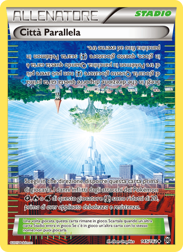 Città Parallela, carta 145 di Turbo Blitz