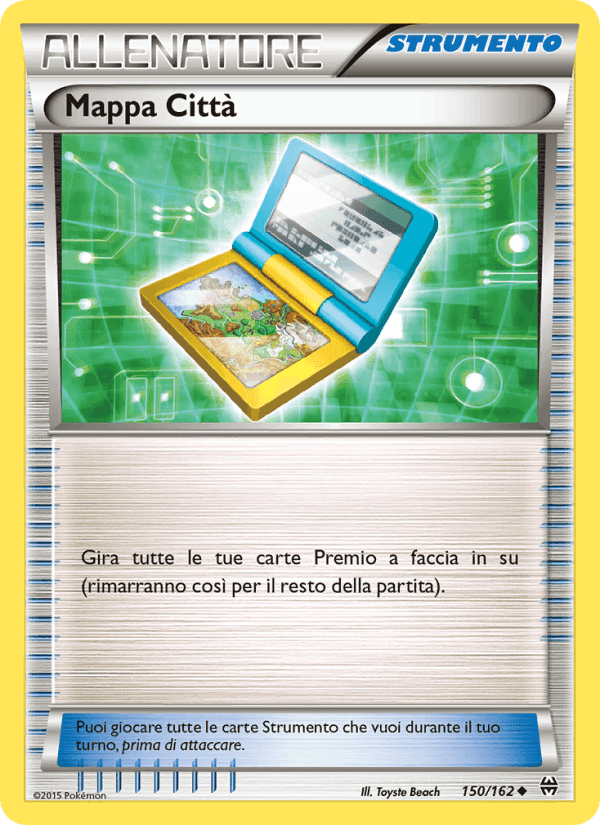 Mappa Città, carta 150 di Turbo Blitz