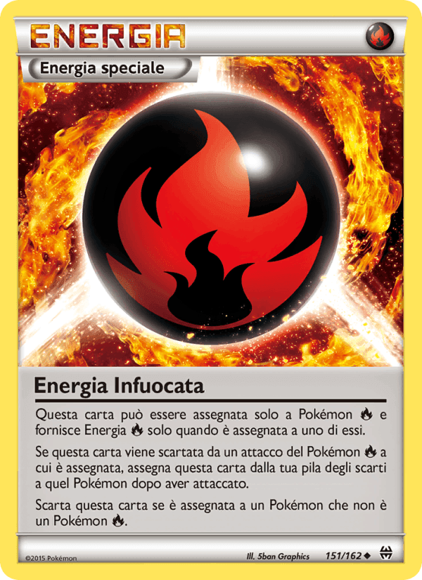 Energia Infuocata, carta 151 di Turbo Blitz