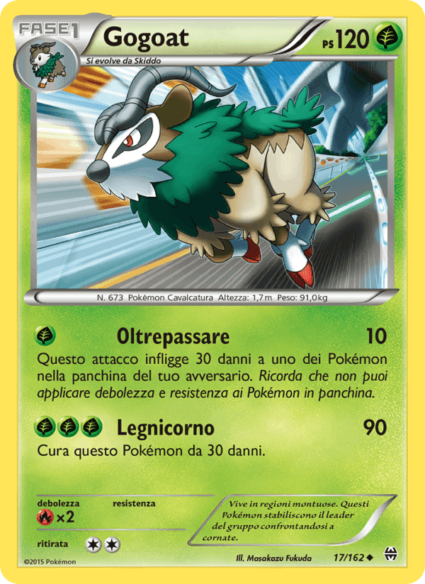Gogoat, carta 17 de Turbo Blitz