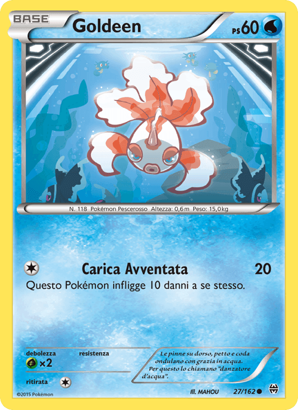 Goldeen, carta 27 de Turbo Blitz