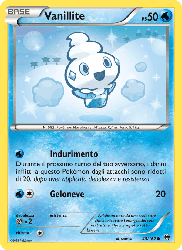 Turbo Blitz の 43 番、Vanillite