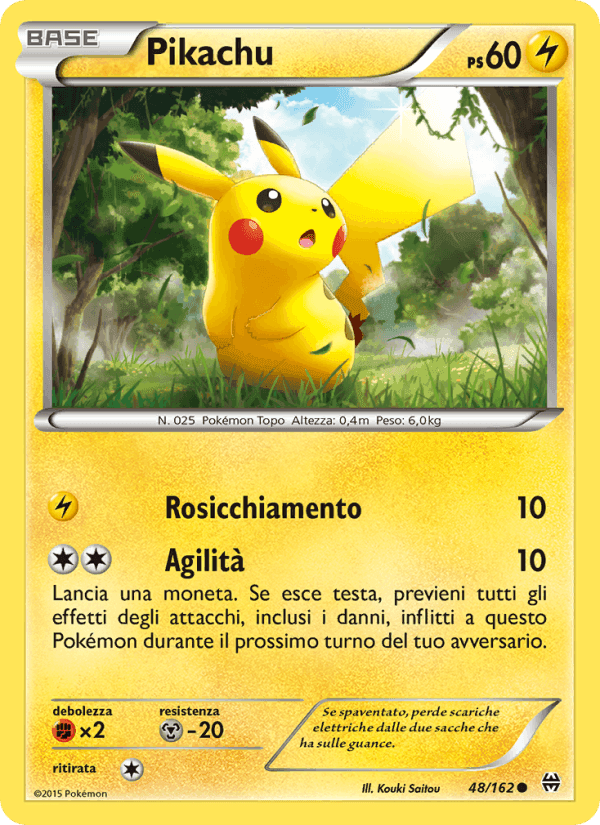 Turbo Blitz の 48 番、Pikachu