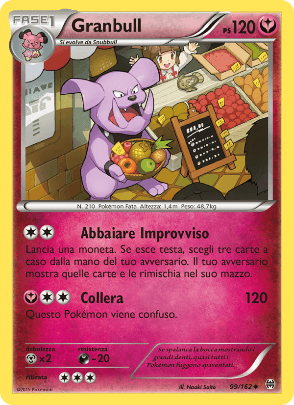 Turbo Blitz の 99 番、Granbull
