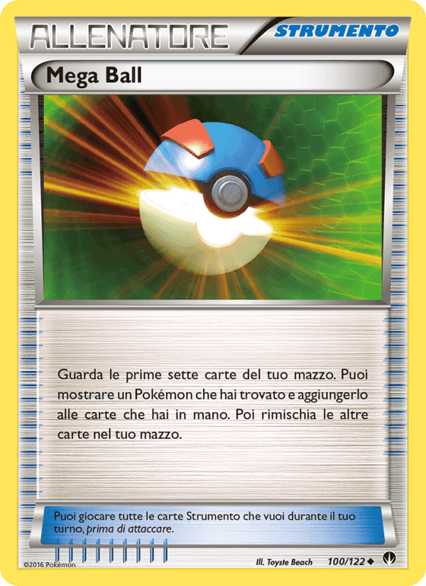 Mega Ball, card 100 from Turbo Crash
