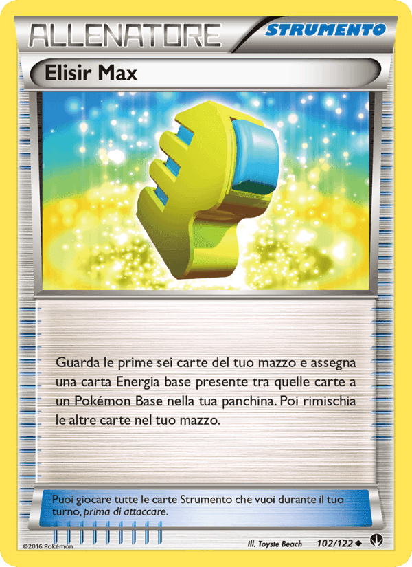 Elisir Max, carta 102 di Turbo Crash