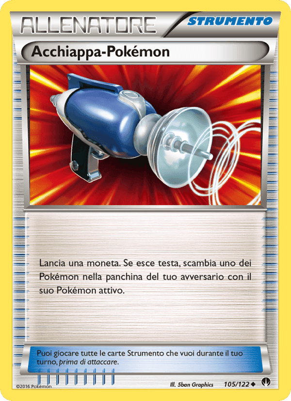 Acchiappa-Pokémon, card 105 from Turbo Crash