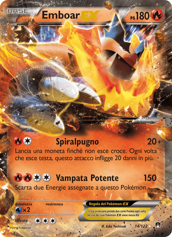 Emboar EX, carta 14 di Turbo Crash