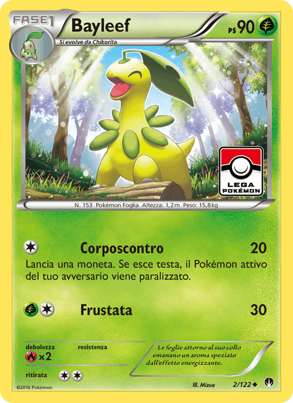 Bayleef, carta 2 di Turbo Crash