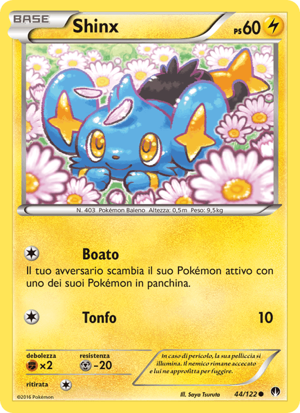 Shinx, carta 44 de Turbo Crash