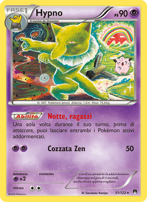 Hypno, carta 51 de Turbo Crash