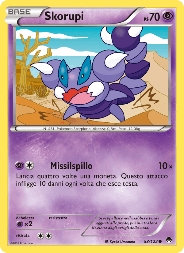 Skorupi, carta 53 di Turbo Crash