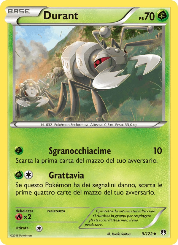Durant, carta 9 di Turbo Crash