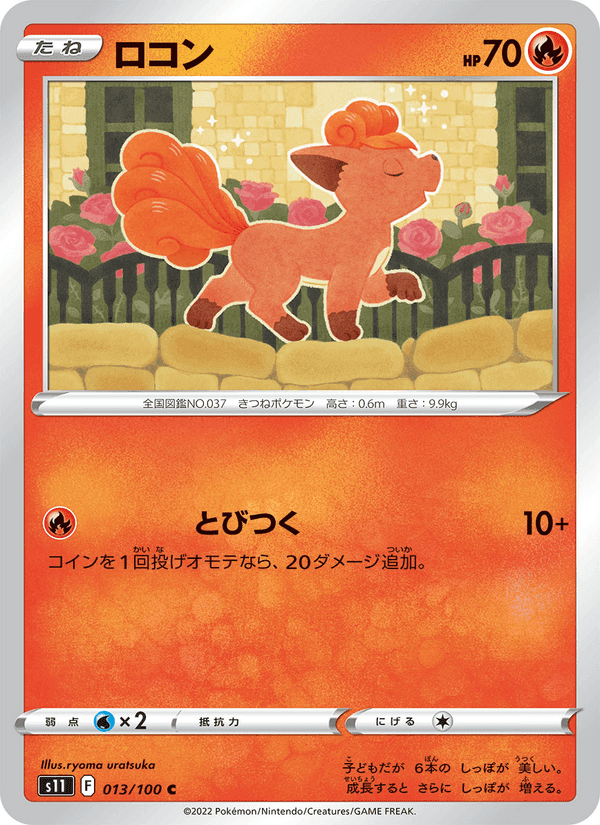 ロコン, carte 013 de ロストアビス
