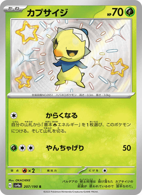 カプサイジ, card 207 from レイジングサーフ
