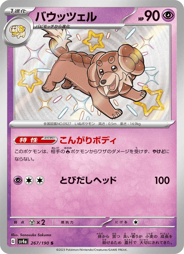 バウッツェル, card 267 from レイジングサーフ