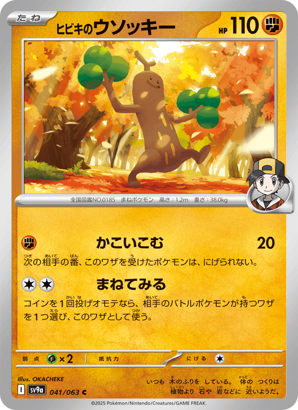 ヒビキのウソッキー, carta 041 de 熱風のアリーナ