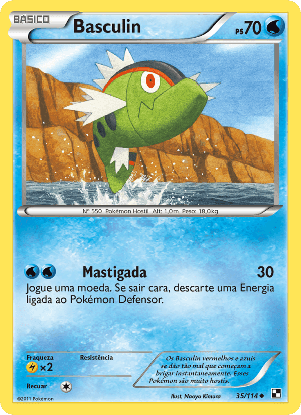 Basculin, carta 35 de Black & White