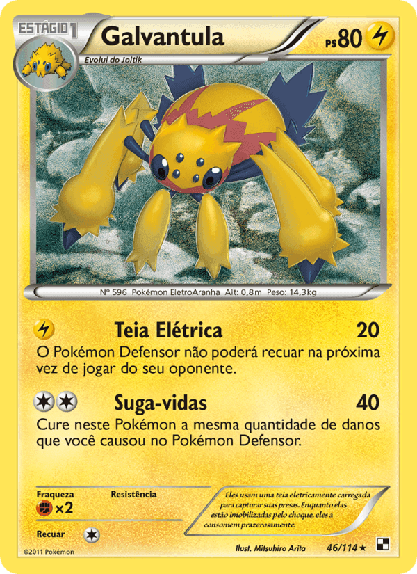 Galvantula, carte 46 de Black & White