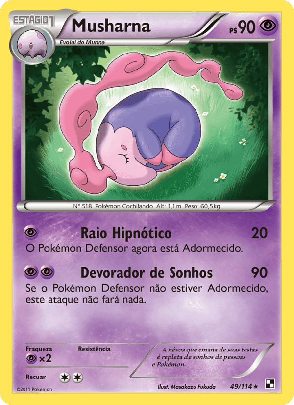 Musharna, carte 49 de Black & White