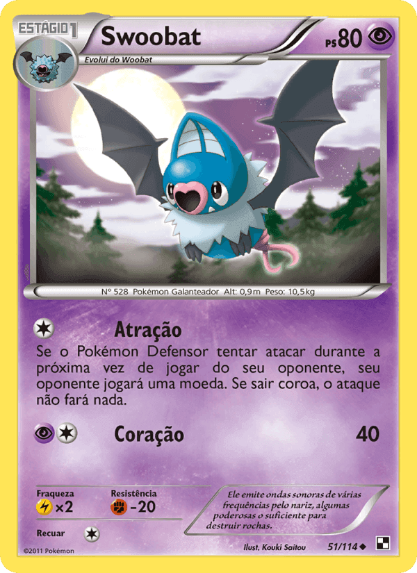 Swoobat, carte 51 de Black & White