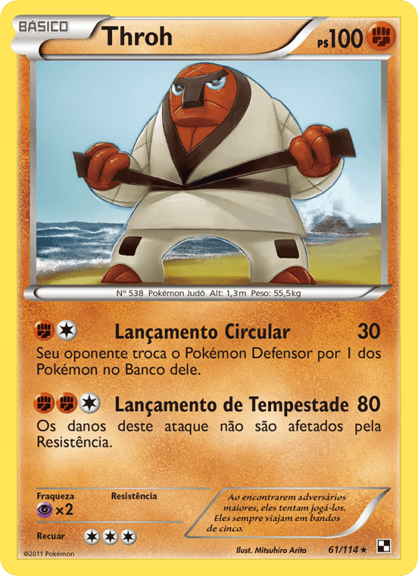 Throh, carta 61 de Black & White